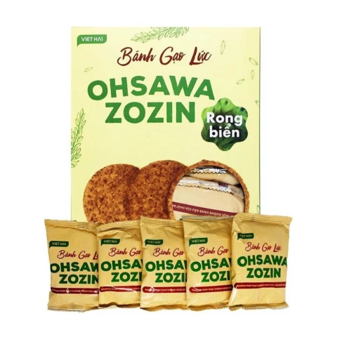 Bánh gạo lứt  Ohsawa Zozin vị rong biển 125g