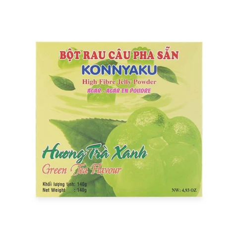 Bột rau câu 3K trà xanh 140gr