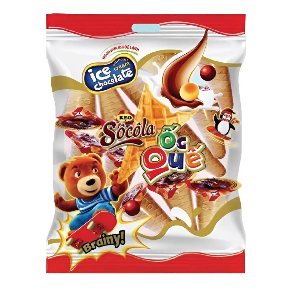 Kẹo sô cô la Ốc Quế  Đức Hạnh   300gr