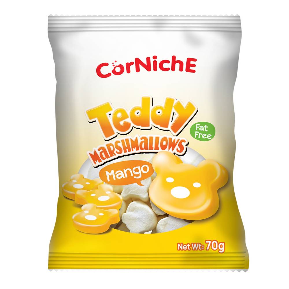 Kẹo  Mango Teddy Marshmallows   70gr