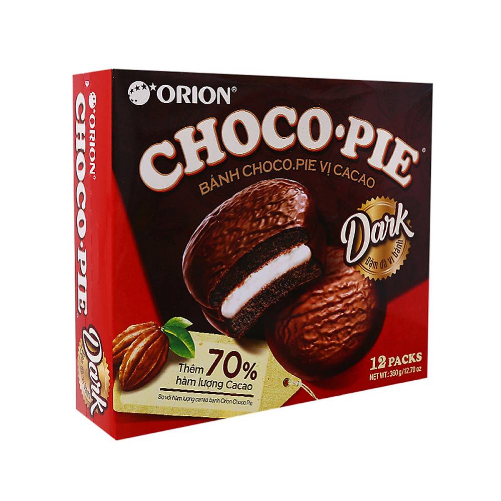 Bánh  Chocopie đậm 12 cái 396gr