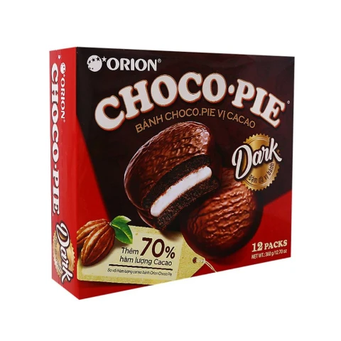 Bánh  Chocopie đậm 12 cái 396gr