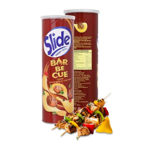 Bánh lát khoai tây Slide vị barbecue  90gr