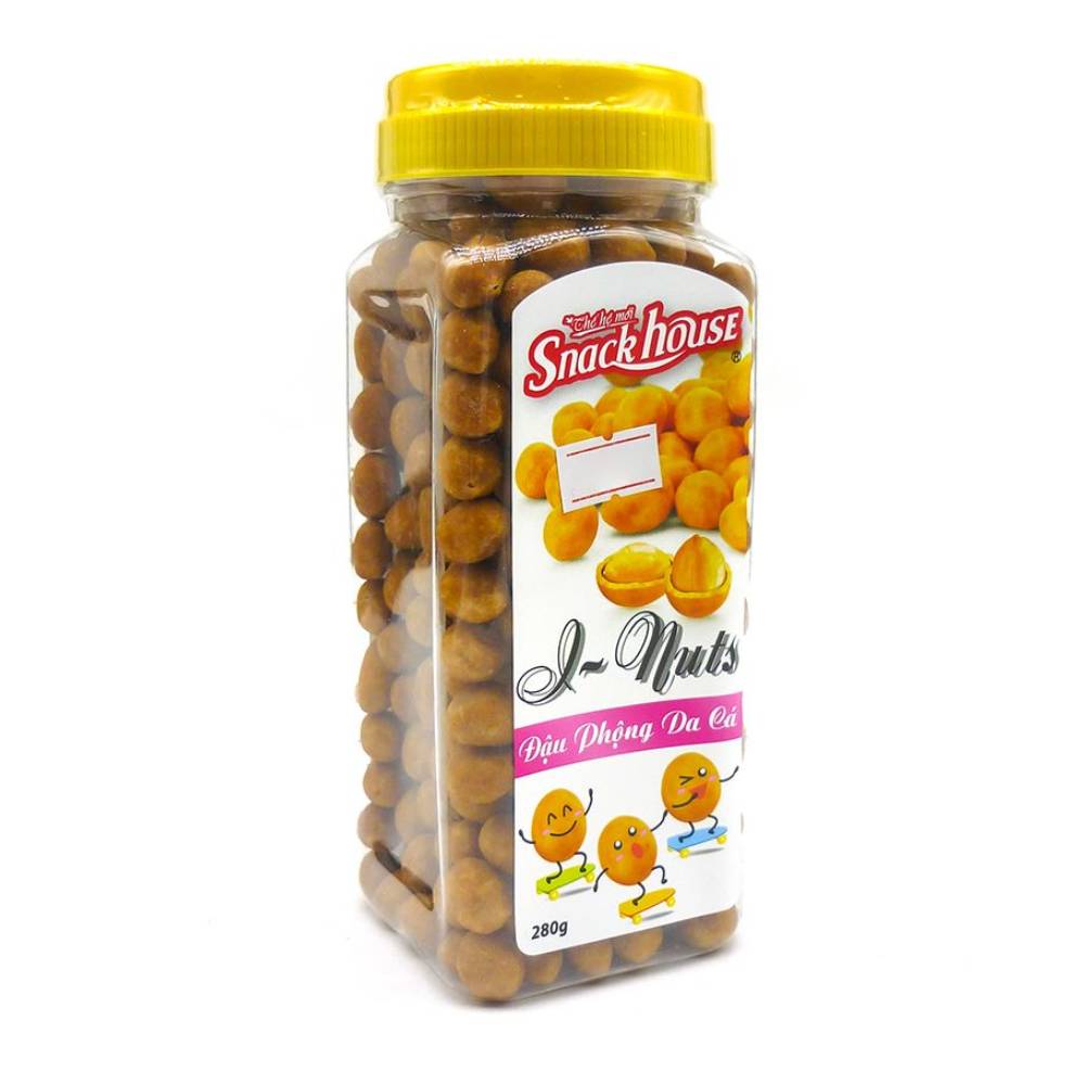 Đậu phộng da cá Snack House  280gr