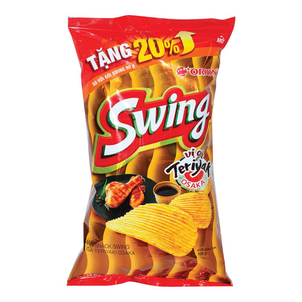 Snack  Swing vị gà 108g