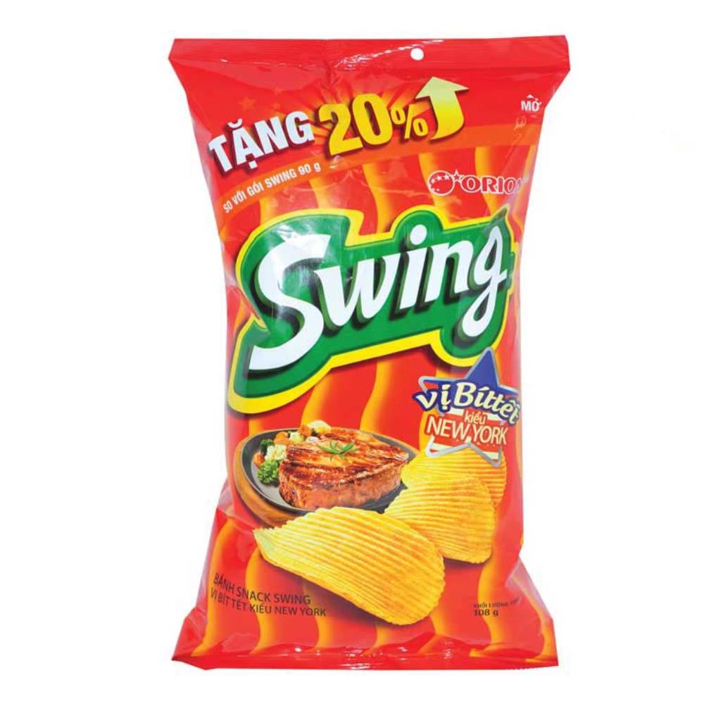 Snack  Swing vị bò 105g