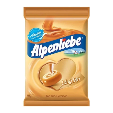 Kẹo  Alpenliebe  Sữa Caramen  322gr
