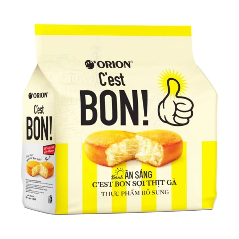 Bánh C est Bon sợi thịt gà 5 cái 85gr