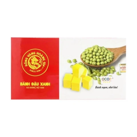 Bánh đậu xanh Rồng Vàng Hoàng Gia H15 210gr