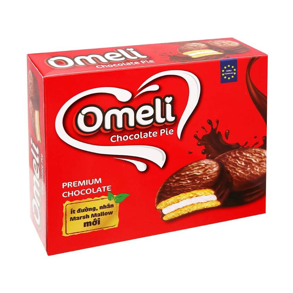 Bánh Chocolate pie Omeli 300g