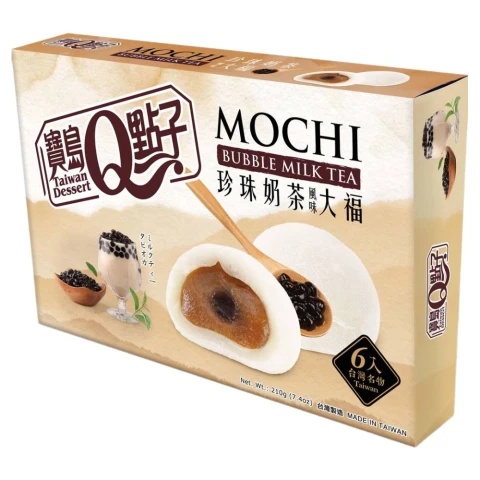 Bánh  Mochi trà sữa trân châu 210g