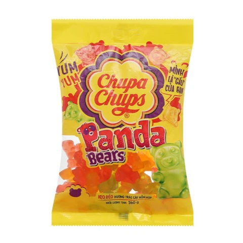 Kẹo dẻo  Chupa Chups  Panda Bear 160gr