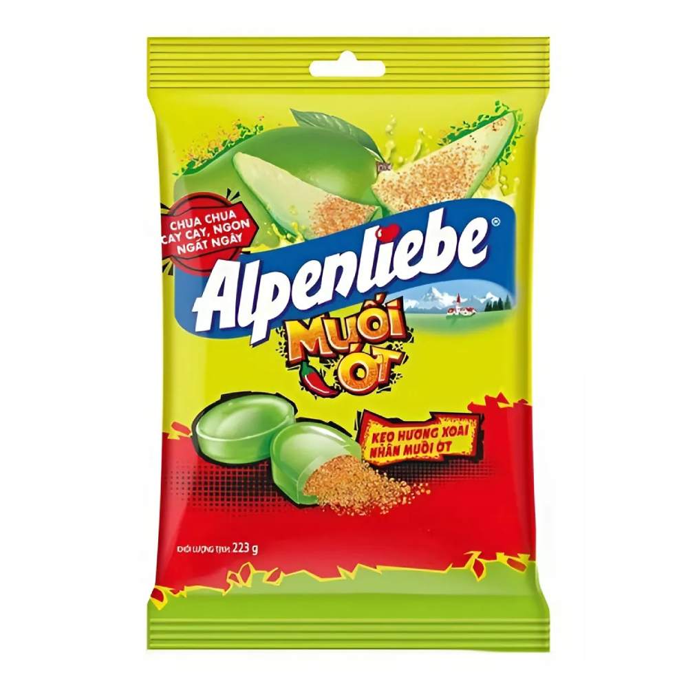Kẹo  Alpenliebe  hương xoài nhân muối ớt  223gr