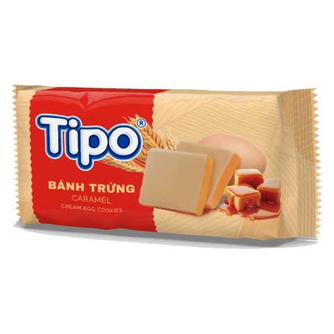 Bánh trứng  Tipo ca ra men 60gr