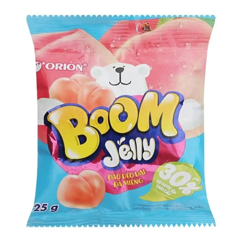 Kẹo dẻo  Boom  vị đào  25gr