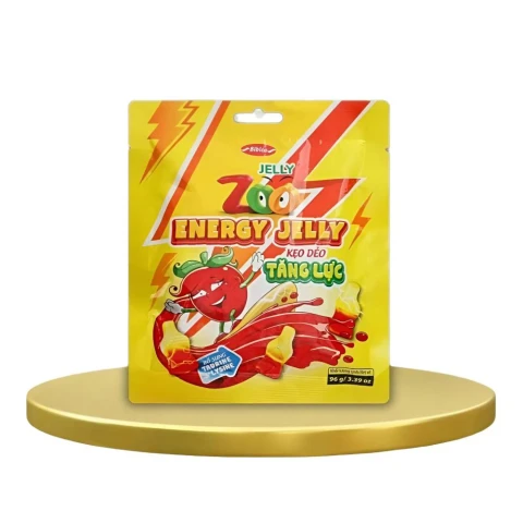 Kẹo  Jelly Bibica Zoo sâu mắt to  25gr
