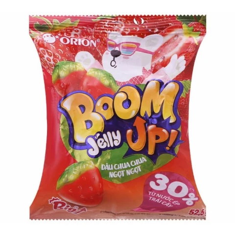 Kẹo dẻo  Boom  vị dâu  52,5gr