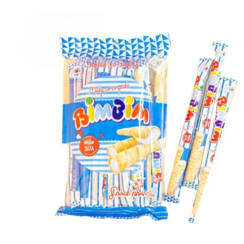 Snack bimbim Hải Hà-Kotobuki nhân sữa 140gr