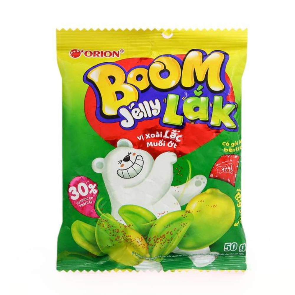 Kẹo  Boom  xoài muối ớt  50gr