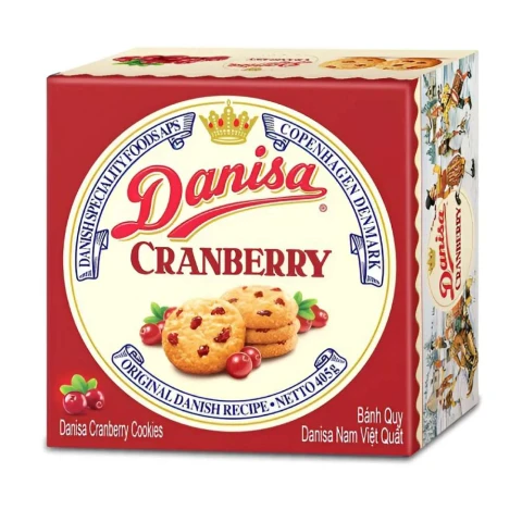 Bánh quy bơ Danisa nam việt quất 405gr