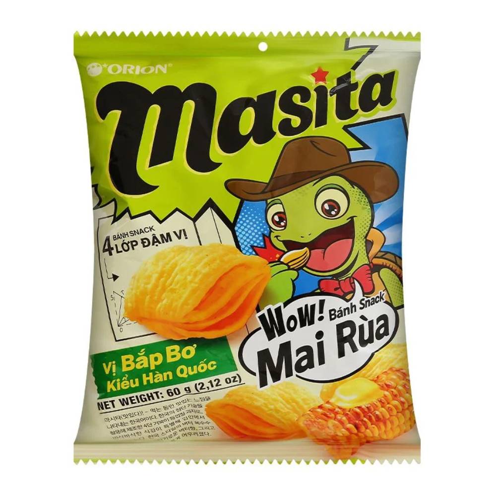 Bánh Snack  Masita  vị bắp bơ 60gr
