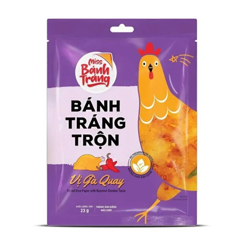 Miss Bánh tráng trộn vị gà quay 20gr