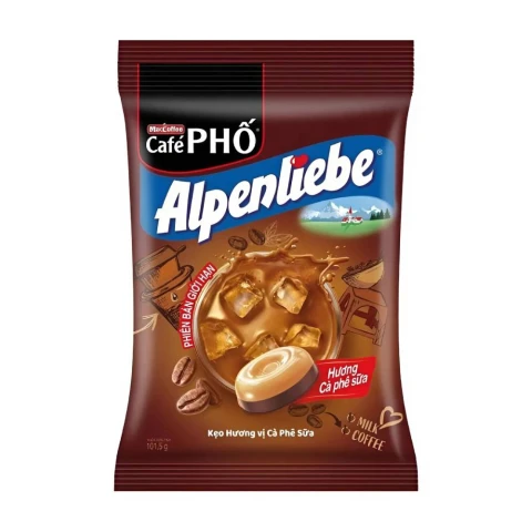 Kẹo  Alpenliebe  Cà phê sữa Maccoffee Café Phố 101,5gr