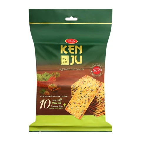 Bánh quy Kenju rau củ 192gr
