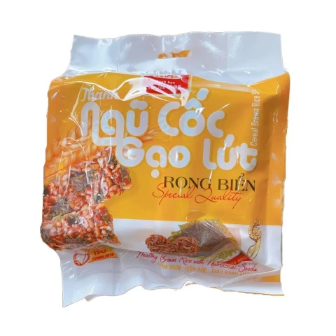 Thanh ngũ cốc gạo lứt rong biển Bích Chi  150gr