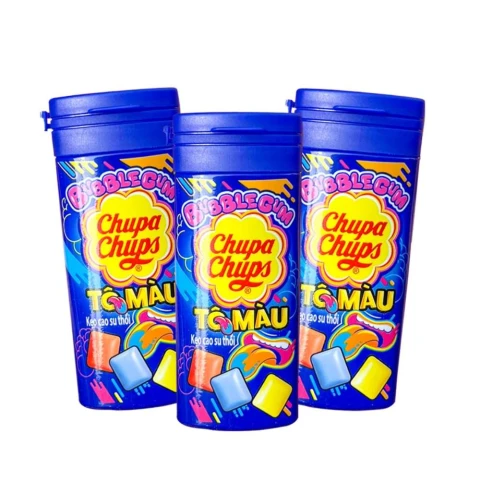 Kẹo cao su thổi Chupa Chups tô màu 27gr/8.