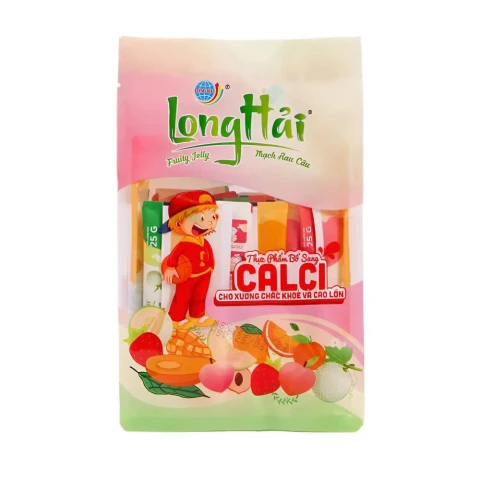 Thạch rau câu  Long Hải  bổ sung canxi  500gr