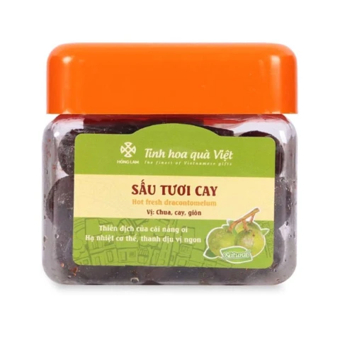 Ô mai  Hồng Lam  sấu tươi cay 300gr