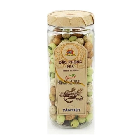 Đậu phộng Mix vị Tân Việt hộp 200gr