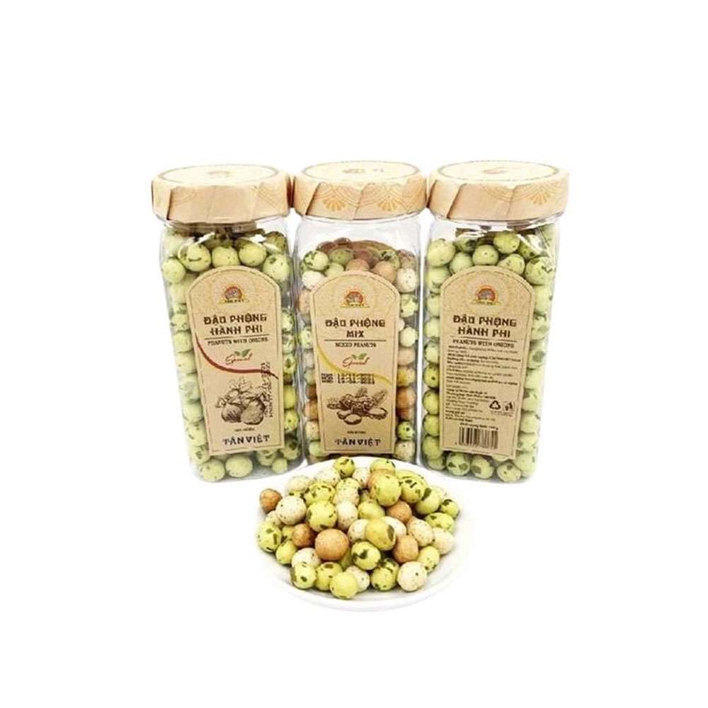 Đậu phộng hành phi Tân Việt  180gr