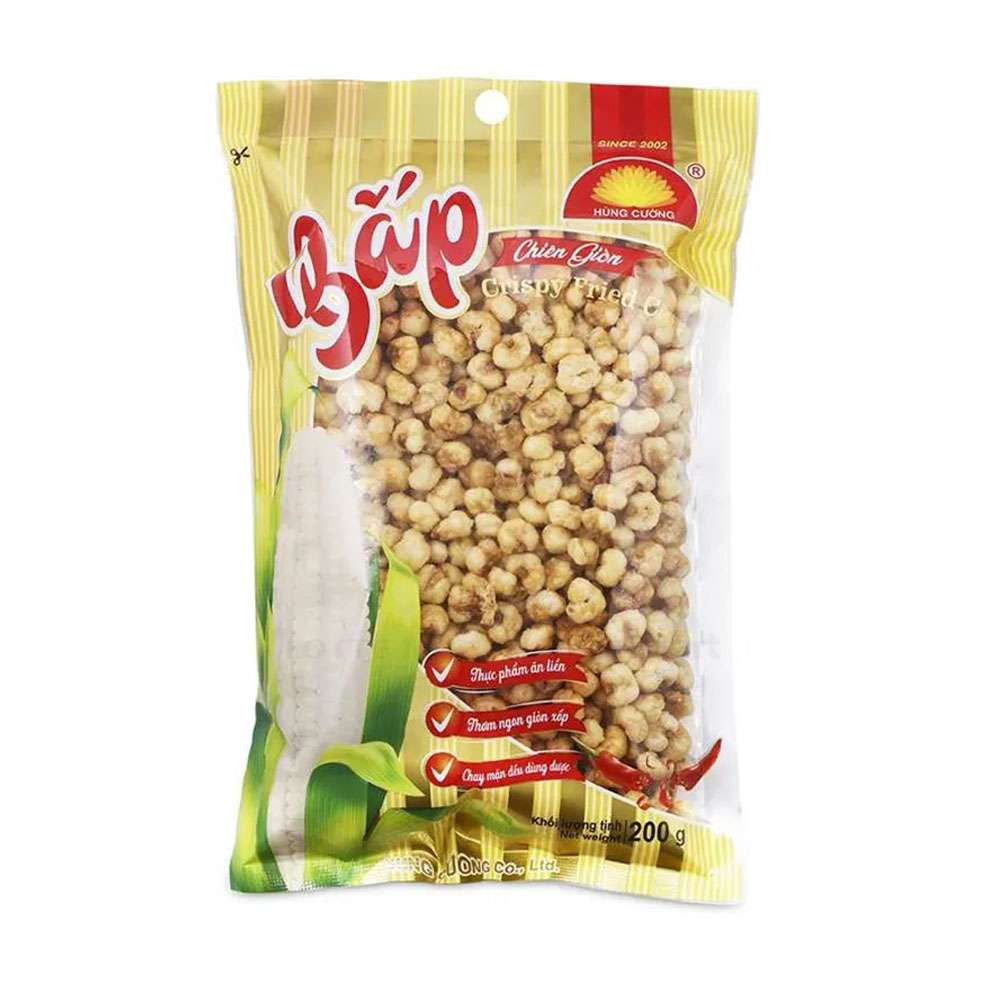 Bắp chiên giòn Hùng Cường  200gr