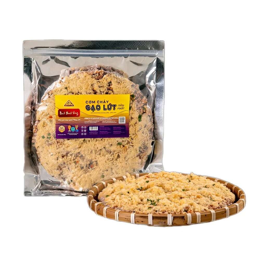 Cơm cháy nếp siêu ruốc Ninh Bình vàng  200gr