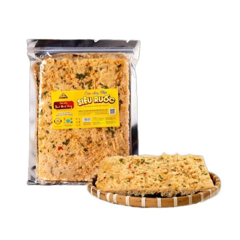 Cơm cháy nếp siêu ruốc Ninh Bình vàng  250gr
