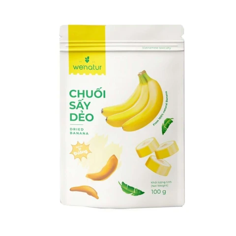 Chuối sấy dẻo  We natur  150gr