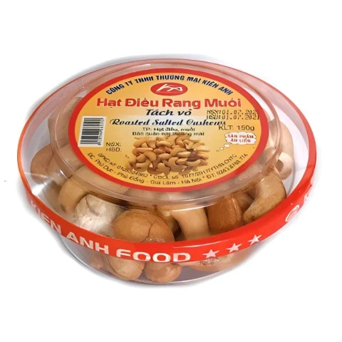 Hạt điều rang muối không vỏ Kiên Anh  285gr