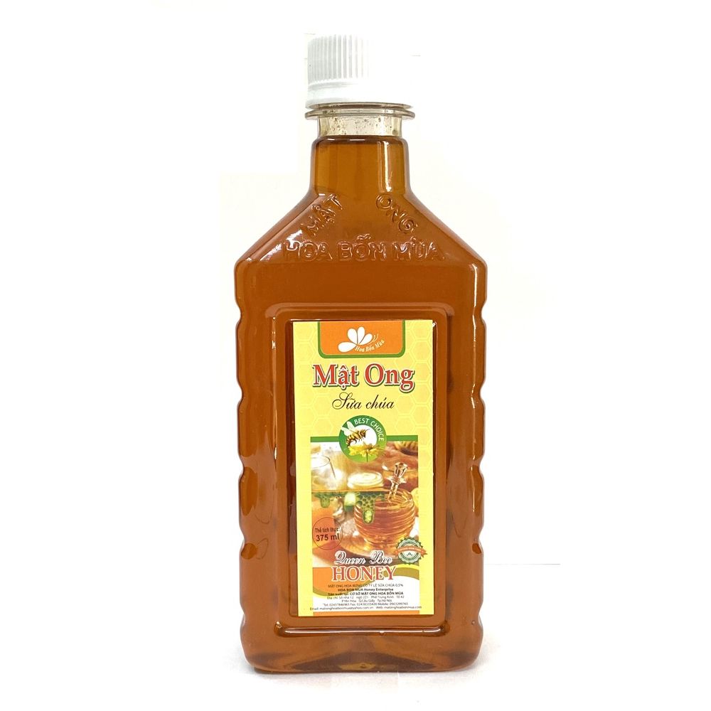 Mật ong sữa chúa Hoa bốn mùa  375ml