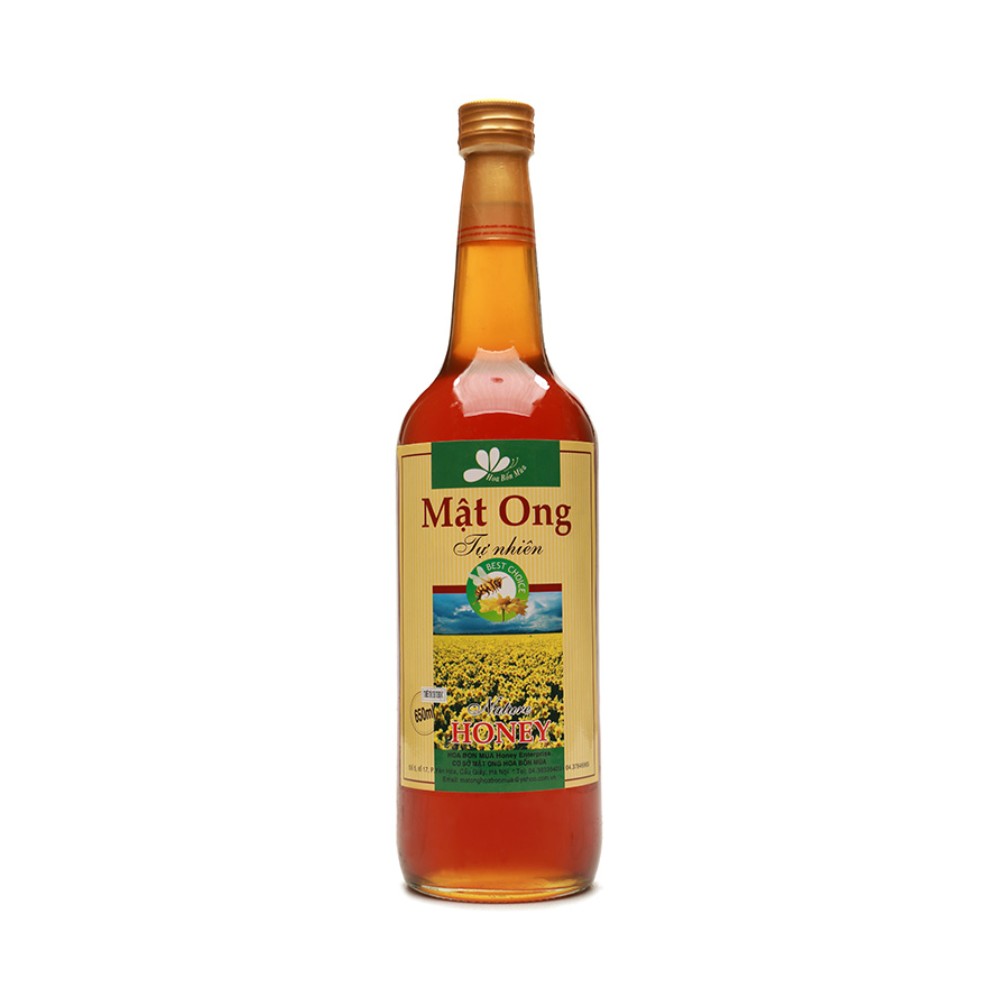 Mật ong tự nhiên Hoa bốn mùa  650ml