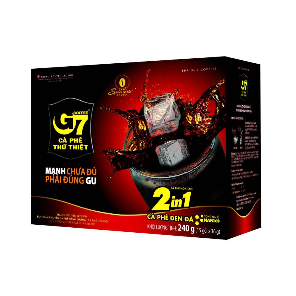 Cà phê G7 3 in 1 15 gói *16gr