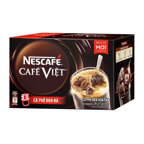 Cà phê  NesCafe Việt đen đá 240gr