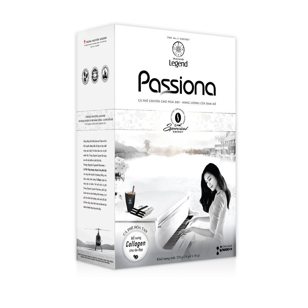Cà phê Passiona 3 in 1 224gr