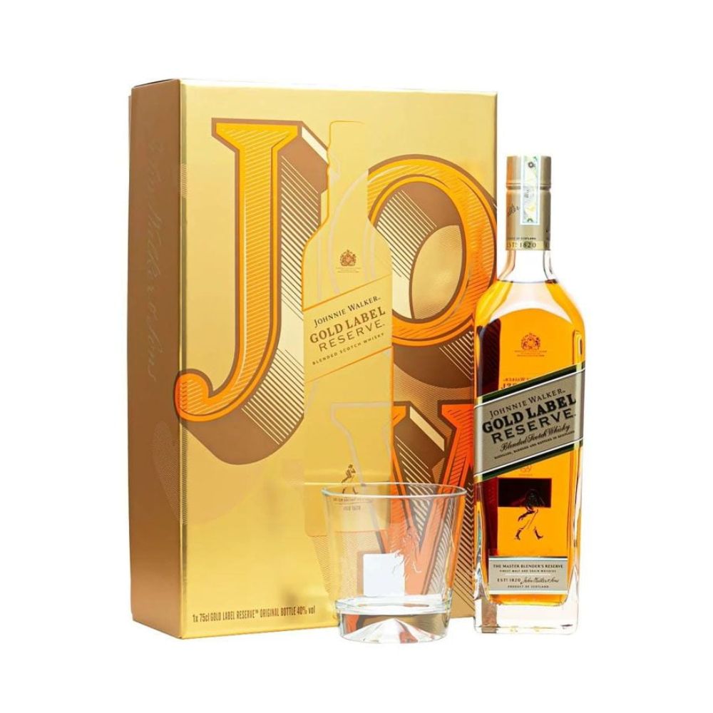 Hộp quà rượu Johnnie Walker  Gold 75cl