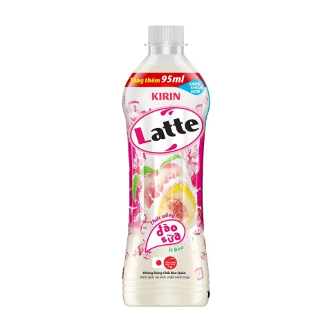 Trà sữa Kirin Latte  hương đào 440ml