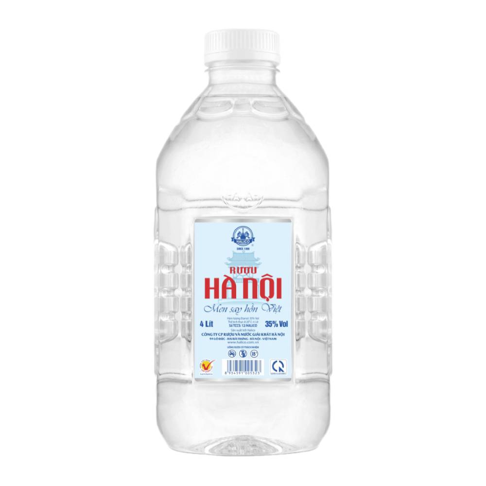 Rượu Vodka Hà Nội 35% 4L