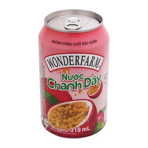 Nước  Wonderfarm chanh dây 310ml