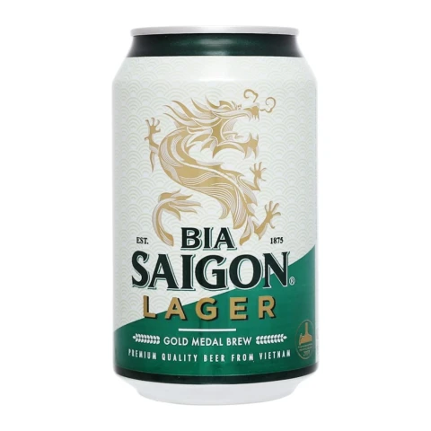 Bia Sài Gòn lon 330ml