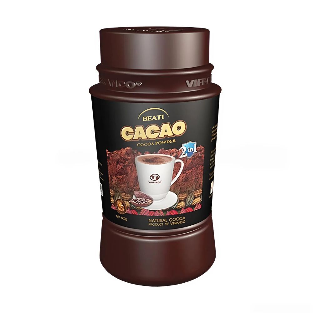 Ca cao đen Vifancao 2 in 1 500gr